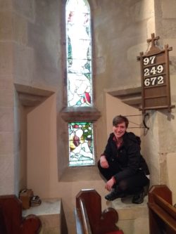 PhD student, Victoria Yuskaitis, visited a series of medieval churches in Shropshire.